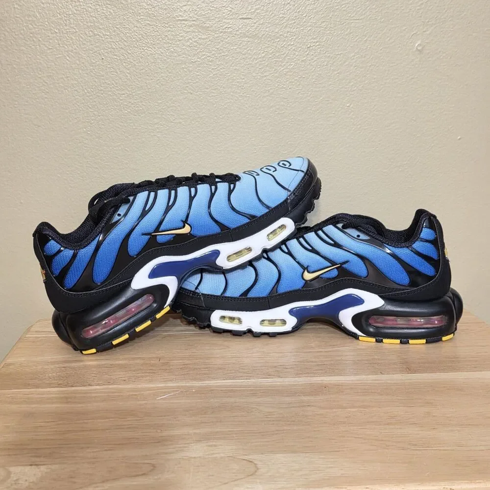 Nike Air Max Plus OG Hyper Blue Black 2024 DX0755-001 Sneakers Men's Size 8.5